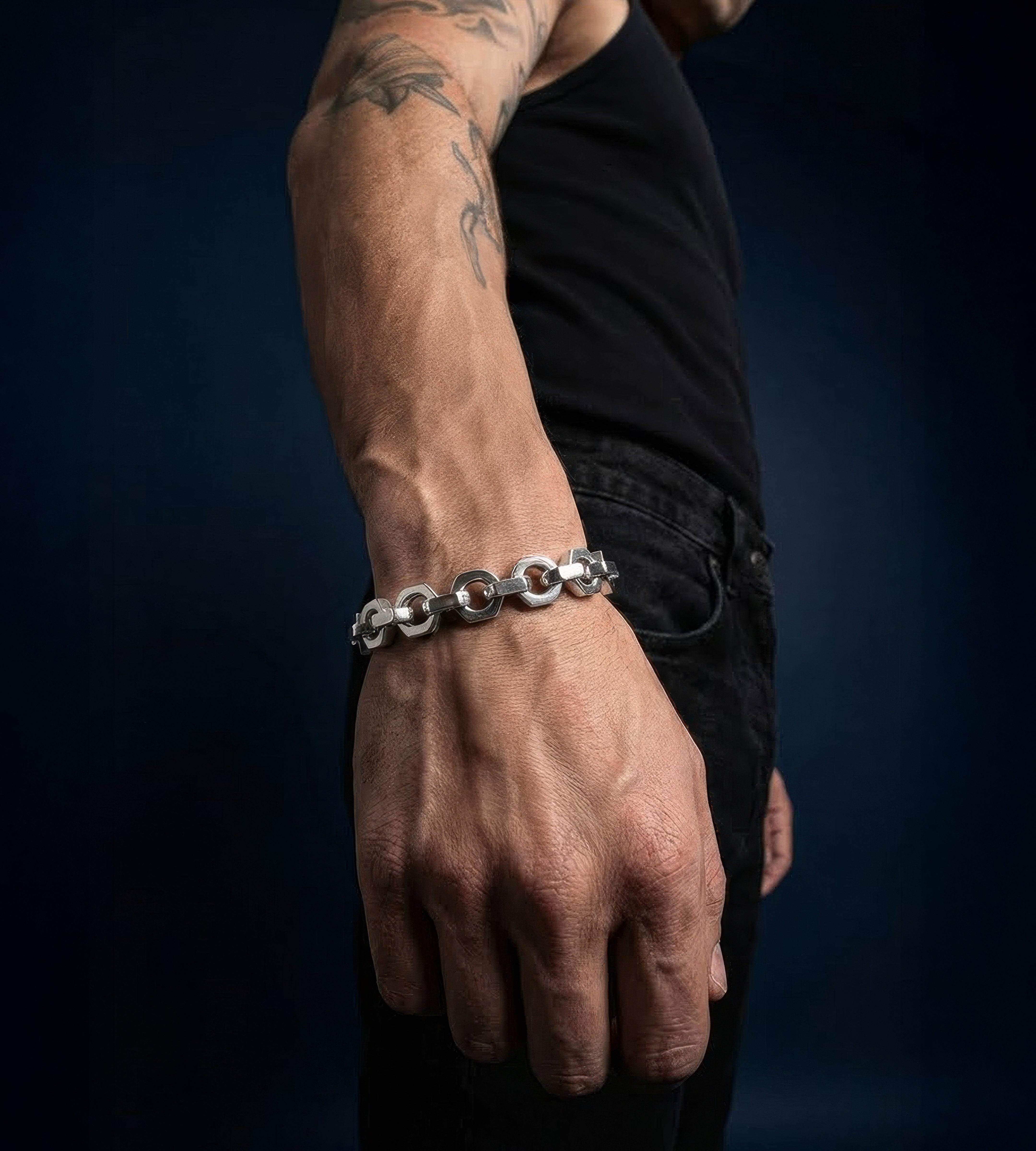 HEX NUT BRACELET
