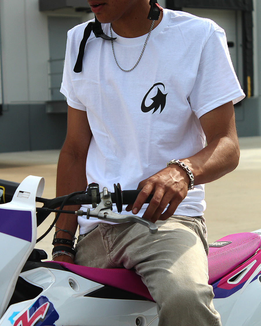 @DROPBAC_SERG wearing the BIKER BRACELET