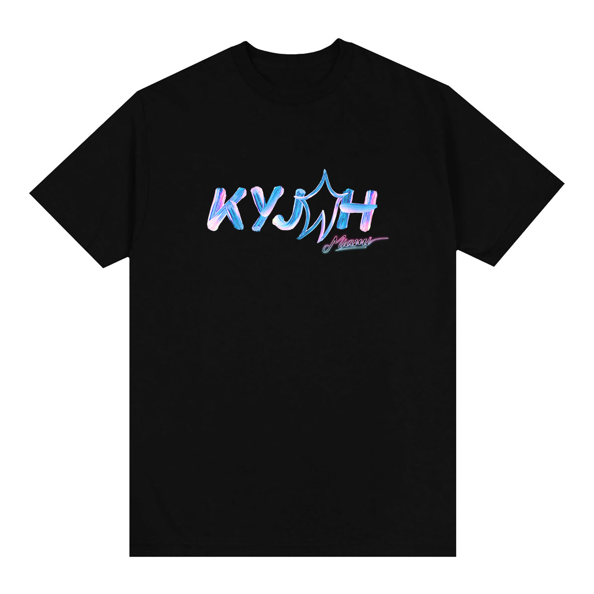 kyjah gvo 2023 Miami bikelife t shirt black front side